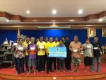 องค์การบริหารส่วนตำบลหนองขาม มอบเงินช่วยเหลือผู้ประสบภัย(วาต